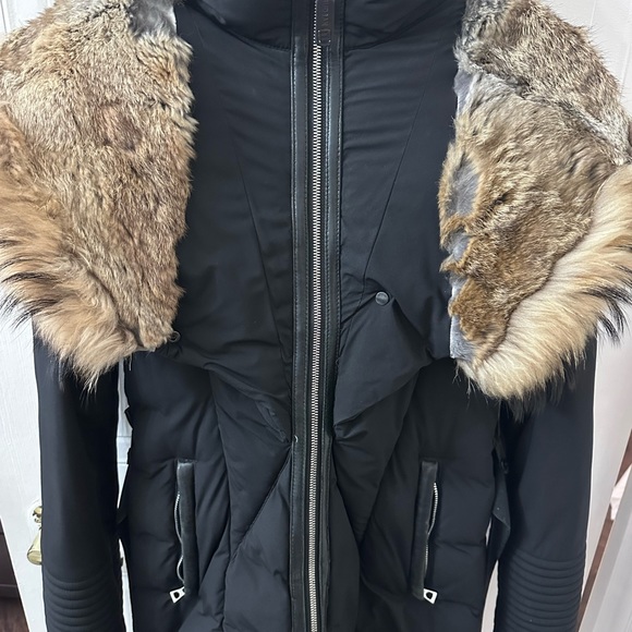 Women's RUDSAK Winter Fur Trim Coat - Picture 3 of 8